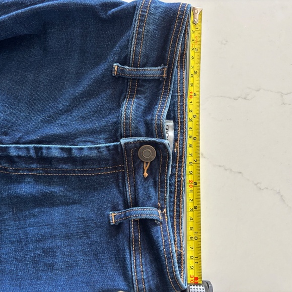 Zara wide-leg dark wash jeans - Picture 5 of 5